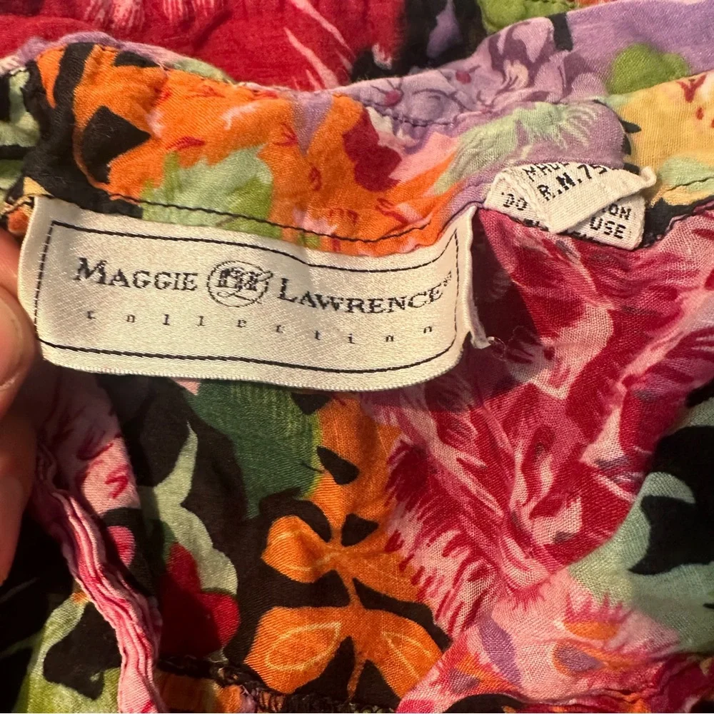 Floral button down short sleeve - Picture 4 of 11